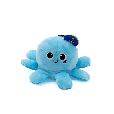 Pencahayaan Baru, Bernyanyi, Berputar, Merekam &amp; Mengulang Octopus Plush Toy Pabrik BSCI
