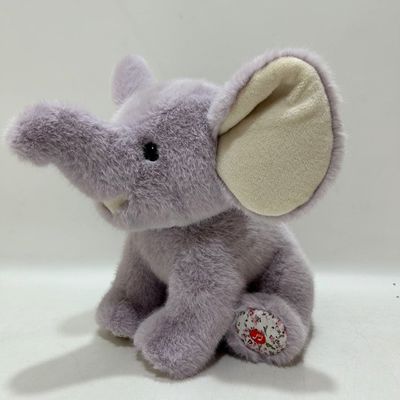 Cahaya Up Plush Gajah W / Lullaby Mainan Bahan Kualitas Tinggi Aman Mainan Bayi