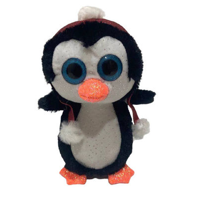 18 cm 7.09 Inch Natal Mainan Mewah Penguin Stuffed Animal Rekaman Berulang