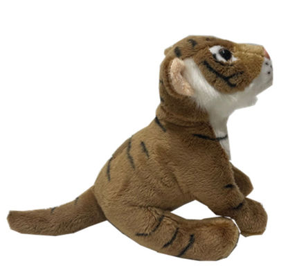 17cm 6.69in Mainan Buatan Rumah Dari Bahan Daur Ulang Boneka Binatang Harimau Besar
