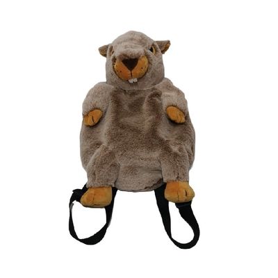 35 cm Marmot Stuffed Toy Ransel Hadiah Peringatan Realistis