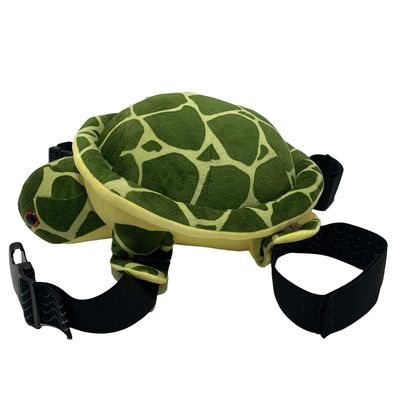 Green Spotted Plush Turtle Buttock Protector Anak Ukuran 45cm Untuk Aktivitas Luar Ruangan