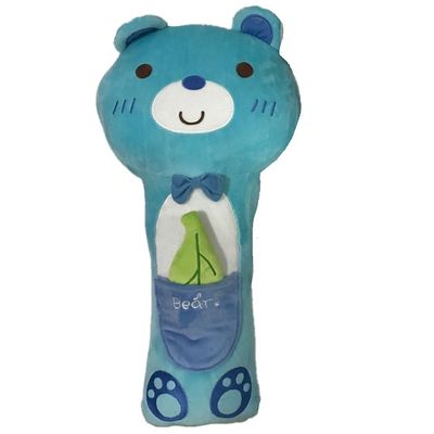 45 Cm Cute Blue Plush Bear Cushion Toy Lembut Nyaman Mobil Bantal Mainan untuk Bersantai