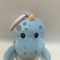 Stroller Toys With Rattle Blue Stegosaurus untuk Anak-anak Toys Baby Plush Pabrik BSCI