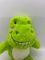 2023 New Coming 12IN Baby Plush Toys Dinosaur T-Rex Dengan Kerutan &amp; Rattle Pabrik BSCI