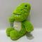 2023 New Coming 12IN Baby Plush Toys Dinosaur T-Rex Dengan Kerutan &amp; Rattle Pabrik BSCI