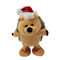 5.91in 15 cm Natal Reindeer Stuffed Animal Hedgehog Anjing Mainan Berjalan BSCI