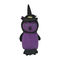 Lampu LED 0.26M 10.24 Inch Purple Owl Stuffed Animal Halloween Cuddly Toys