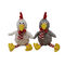Mainan Mewah Paskah 2 Ayam CLR Dengan Kotak Peras