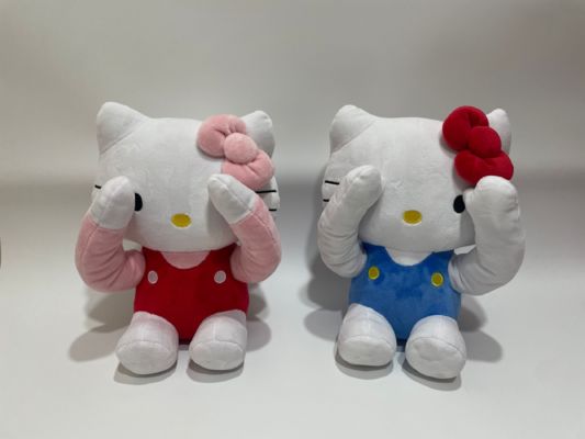 Mainan Edukasi Hello Kitty Peekaboo 2 Warna Hadiah Terbaik untuk Anak-anak Mainan Boneka