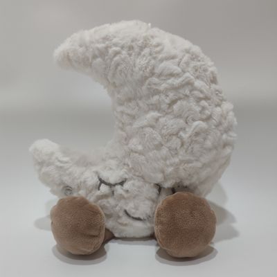 Mainan Sleeping Moon dengan efek pernapasan dan lampu LED untuk anak-anak