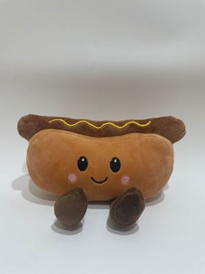 7 Pcs Boneka Mewah Hotdog Aneka Ragam, Hewan Boneka Makanan Lucu Untuk Anak-Anak Dan Dekorasi Rumah