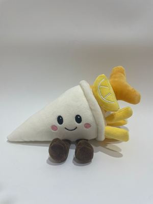 7 Pcs Aneka Mainan Mewah Ikan Goreng dan Keripik, Hewan Boneka Makanan Lucu Untuk Anak-Anak dan Dekorasi Rumah