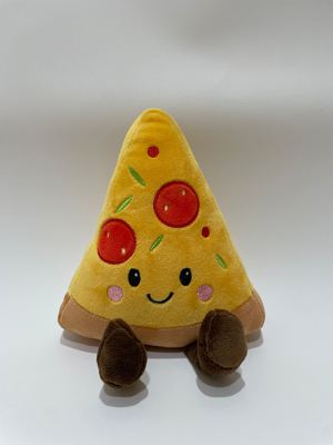 7 Pcs Pizza Bermacam-macam Mainan Plush, Makanan Cute Dipenuhi Hewan Untuk Anak-anak Dan Dekorasi Rumah