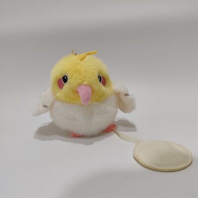 Mainan Boneka Kakaktua Berdiri Bahu Magnetik