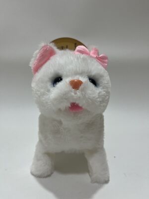 Desain Custom Dipenuhi Hewan Cute Cute Walking Cat Electronic Plush Toy
