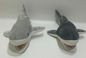 Mainan hewan laut hiu dua warna abu-abu dan hitam 2023 Jual panas Anak-anak / Anak-anak suka hadiah