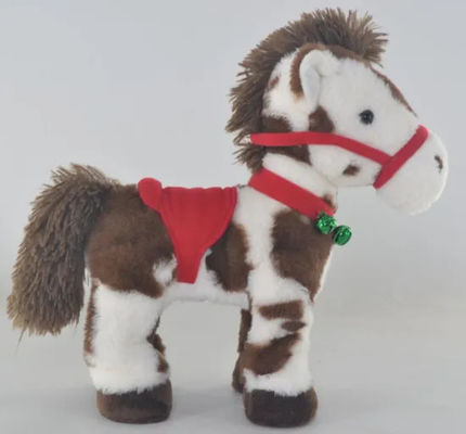 Musical Walking Horse Mewah Mainan Plush BSCI Audit Pabrik Mainan Plush