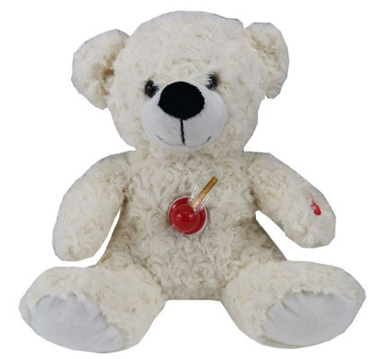 Hot-Selling Light Up LED Dipenuhi Hewan Berwarna-warni Bercahaya Plush Teddy Bear Proyeksi Cahaya Lullaby Plush Teddy Bear
