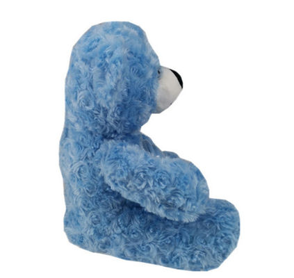 Hot-Selling LED Dipenuhi Hewan Berwarna-warni Bercahaya Plush Teddy Bear Proyeksi Lampu Lullaby Plush Teddy Bear
