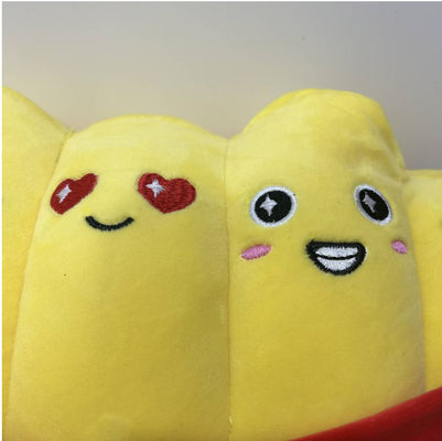 Fries emosional 35cm Cute Support Bantal bantal Dekorasi Rumah Cuddly Plush mainan