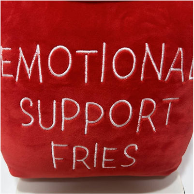 Fries emosional 35cm Cute Support Bantal bantal Dekorasi Rumah Cuddly Plush mainan