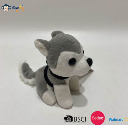 Anjing Simulasi Cantik Mainan Plush Boneka Plush Bantal Karikatur Bantal Husky