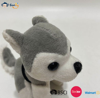 Anjing Simulasi Cantik Mainan Plush Boneka Plush Bantal Karikatur Bantal Husky