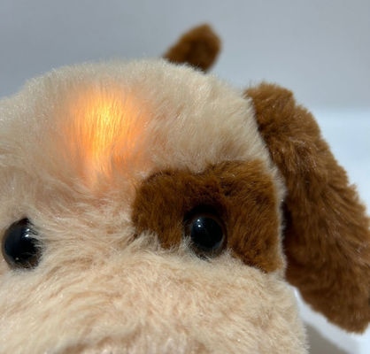 Wooly & nyaman Plush Toy Puppy Dengan Fungsi Musik Lampu