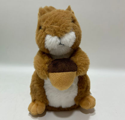 Pabrik grosir khusus mainan boneka tupai yang dapat direkam