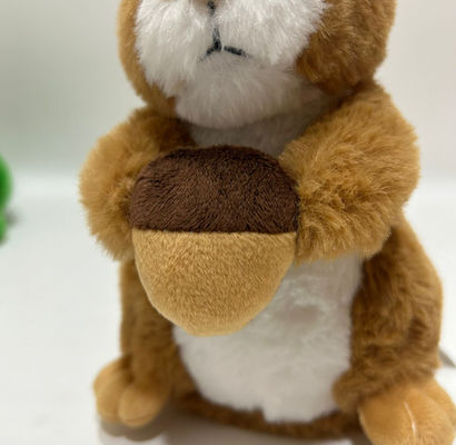 Pabrik grosir khusus mainan boneka tupai yang dapat direkam