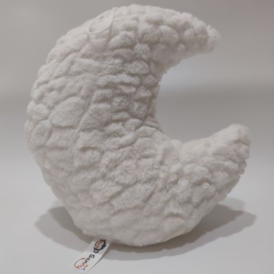 Mainan Sleeping Moon dengan efek pernapasan dan lampu LED untuk anak-anak