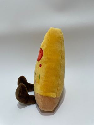 7 Pcs Pizza Bermacam-macam Mainan Plush, Makanan Cute Dipenuhi Hewan Untuk Anak-anak Dan Dekorasi Rumah