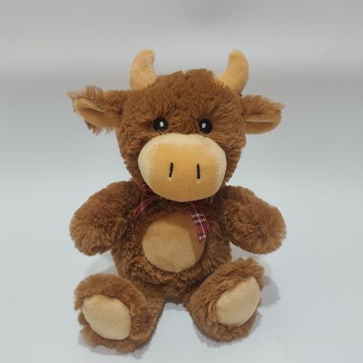 Merekam & Mengulang Sapi Dataran Tinggi Bergerak Kiri dan Kanan