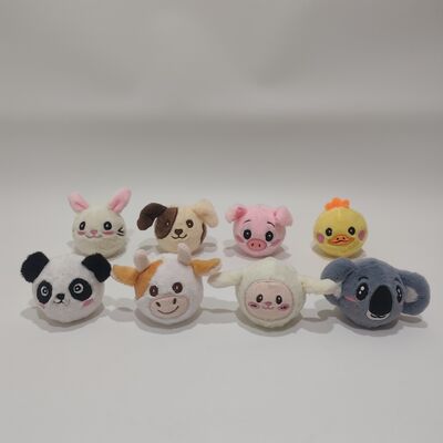 Koleksi Bola Pantul Hewan Ternak 8-Potong yang Semarak untuk Waktu Bermain