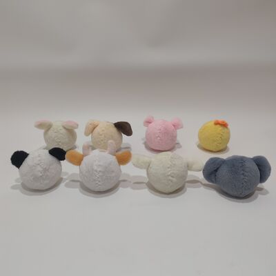 Koleksi Bola Pantul Hewan Ternak 8-Potong yang Semarak untuk Waktu Bermain