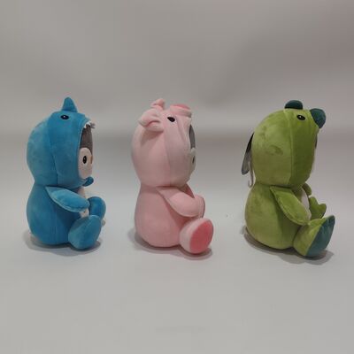 Cute Penguin Plush Toy in Animal Costume Soft and Colorful Stuffed Collection