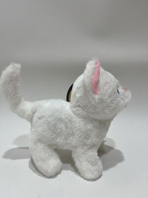 Desain Custom Dipenuhi Hewan Cute Cute Walking Cat Electronic Plush Toy