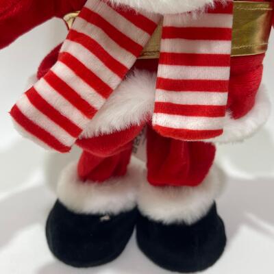 Bernyanyi & Menari Natal Santa Plush Toy Dengan Musik