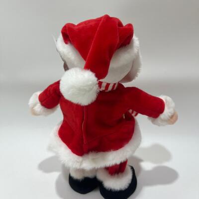 Bernyanyi & Menari Natal Santa Plush Toy Dengan Musik