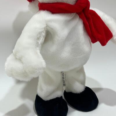Boneka Salju Natal Bernyanyi & Menari dengan Musik