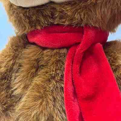 Bernyanyi & Menari Natal Highland Cow Plush Toy Musical Animasi Hewan Isi Natal Highland Cow Boneka