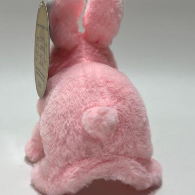 Desain Custom Dipenuhi Hewan Cute Cute Jumping Kelinci Electronic Plush Toy