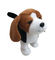 Hypoallergenic 23 cm 9.06in Bernyanyi Menari Boneka Binatang Berjalan Gemetar Kepala Mainan Anjing