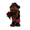 Mainan Mewah Hari Kasih Sayang Bernyanyi Menari Memutar Gorila Dengan Mawar