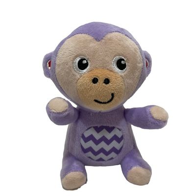 15CM  Mewah Ungu Monyet Stuffed Animal Gift For Kids